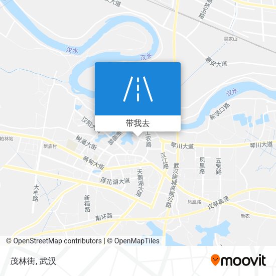 茂林街地图