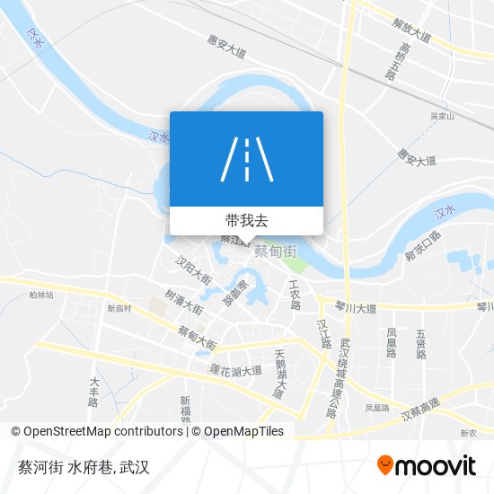 蔡河街 水府巷地图