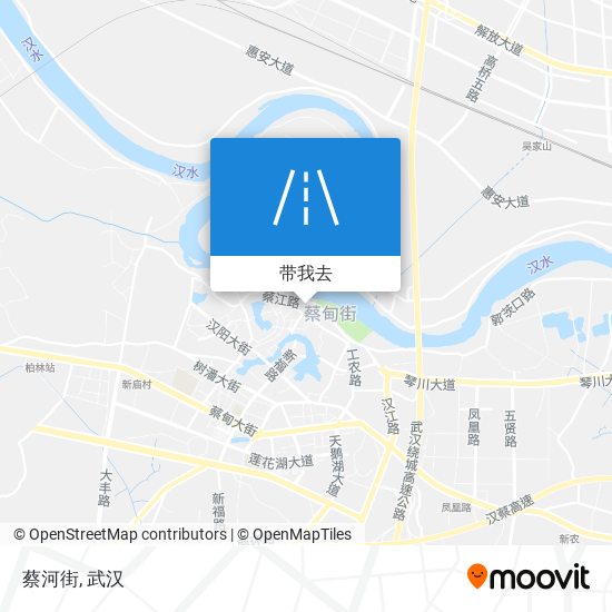 蔡河街地图