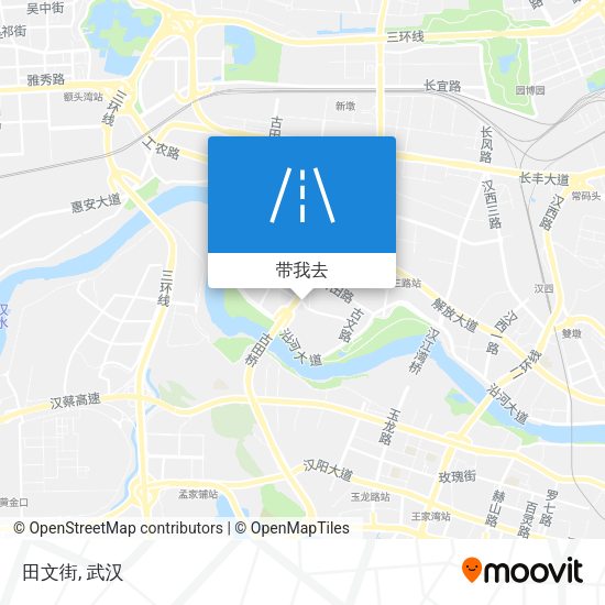 田文街地图