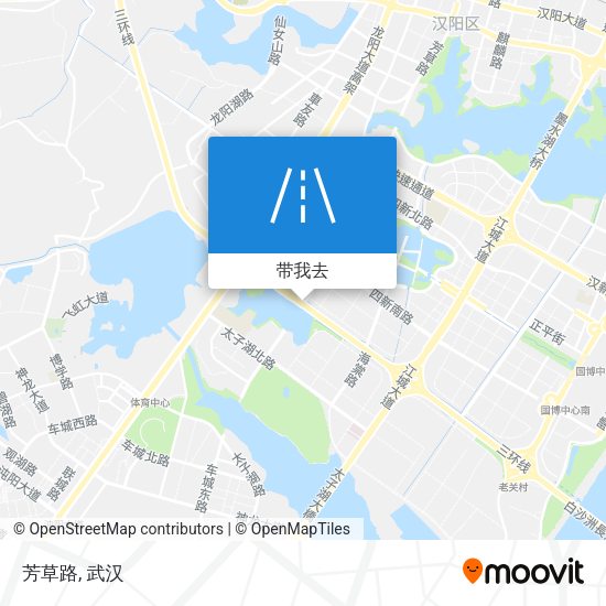 芳草路地图