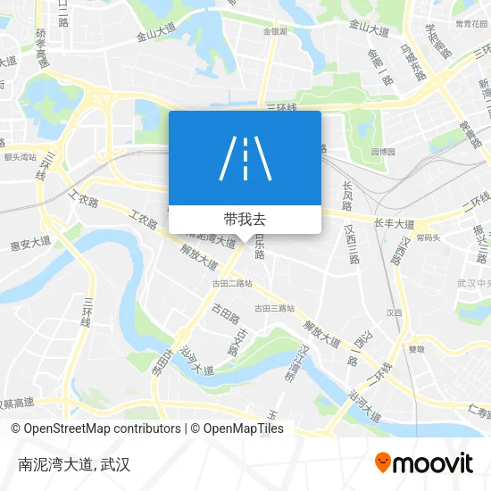 南泥湾大道地图