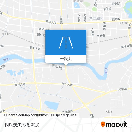 四環漢江大橋地图