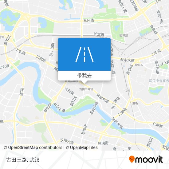 古田三路地图