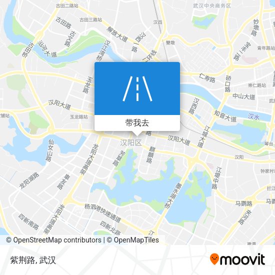 紫荆路地图