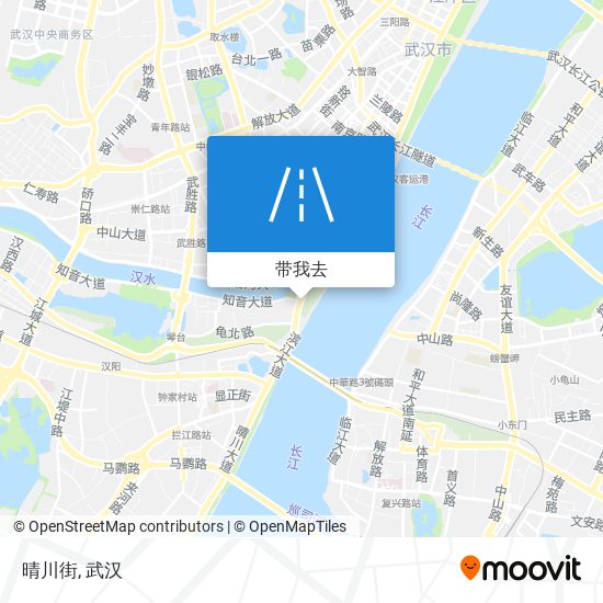 晴川街地图