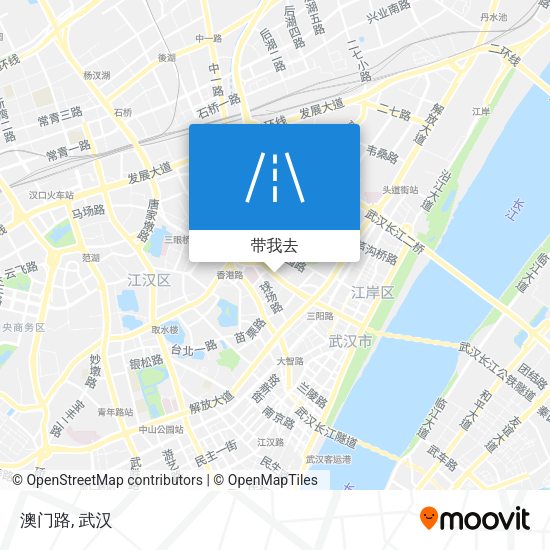 澳门路地图