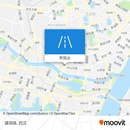 建国路地图