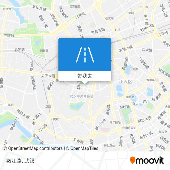 嫩江路地图