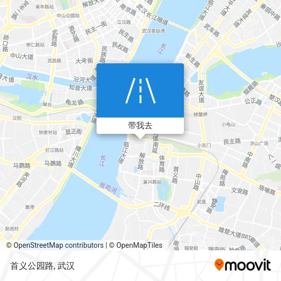 首义公园路地图