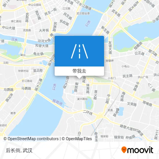 后长街地图