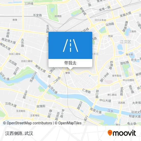 汉西侧路地图