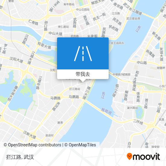 拦江路地图