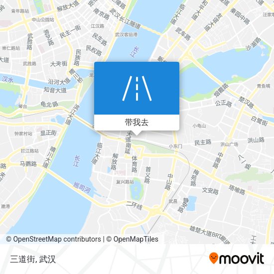 三道街地图