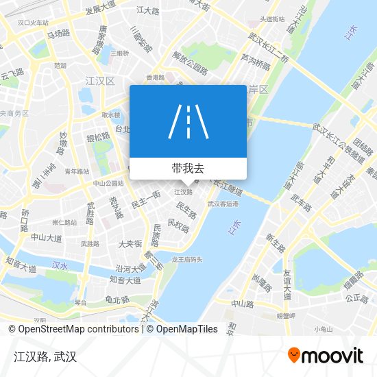 江汉路地图