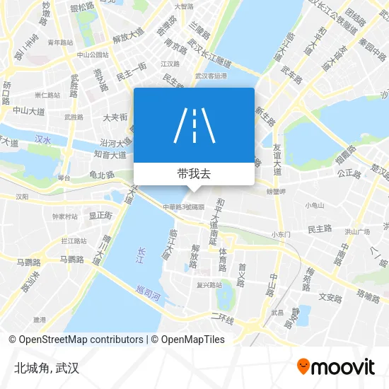北城角地图
