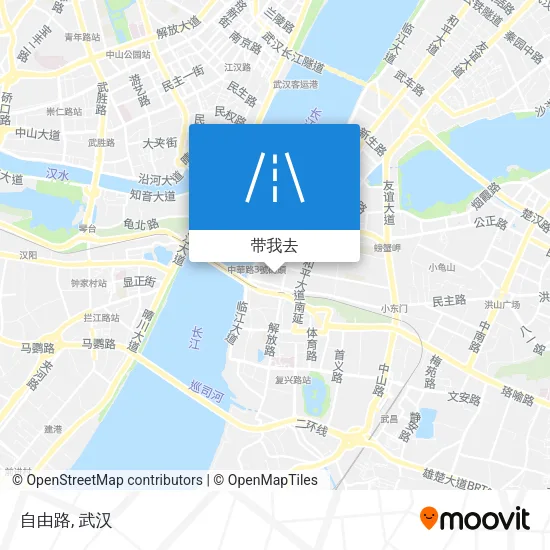 自由路地图