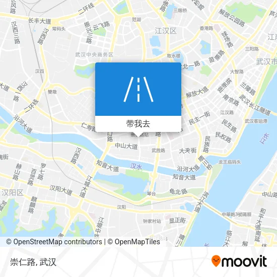 崇仁路地图