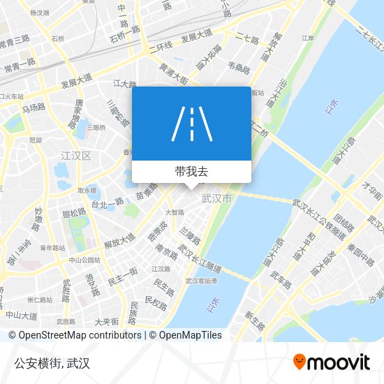 公安横街地图