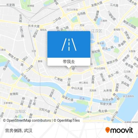 营房侧路地图