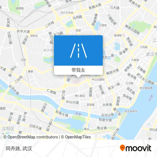 同舟路地图