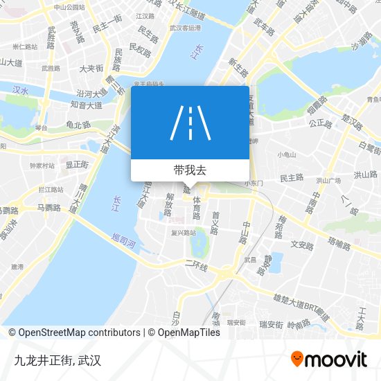 九龙井正街地图