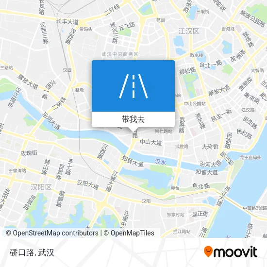 硚口路地图