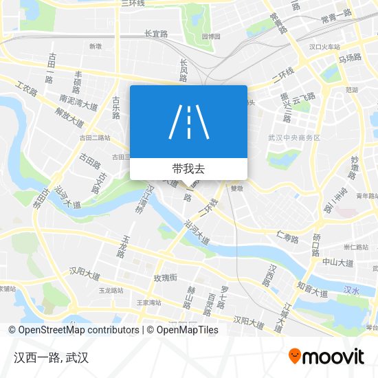 汉西一路地图