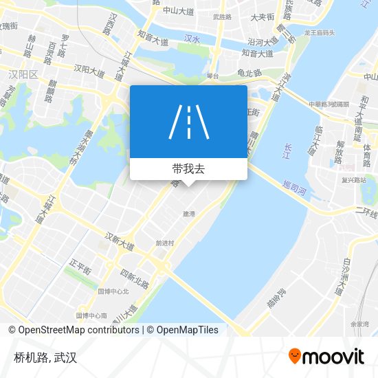桥机路地图