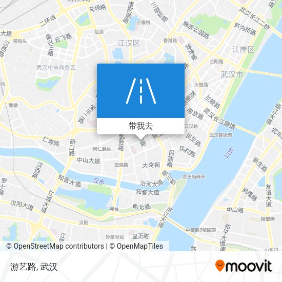 游艺路地图
