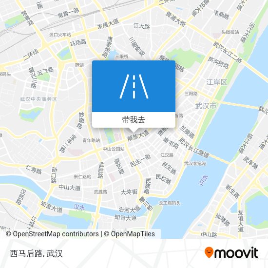 西马后路地图