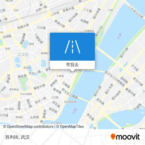 胜利街地图
