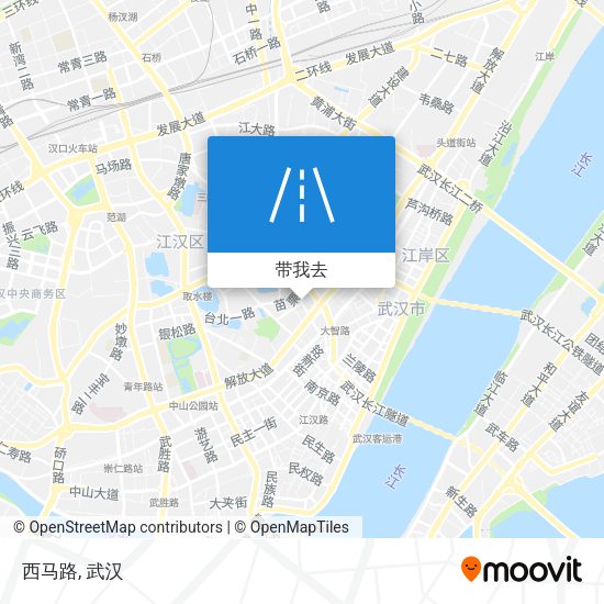 西马路地图