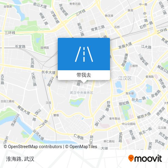 淮海路地图