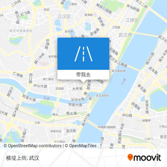 横堤上街地图