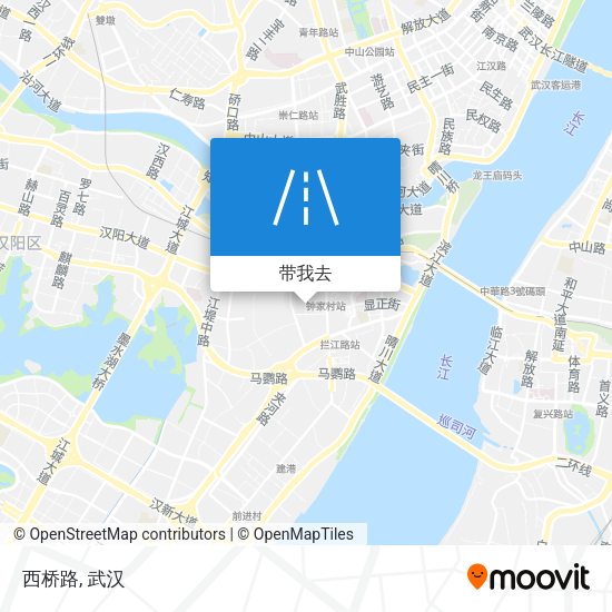 西桥路地图