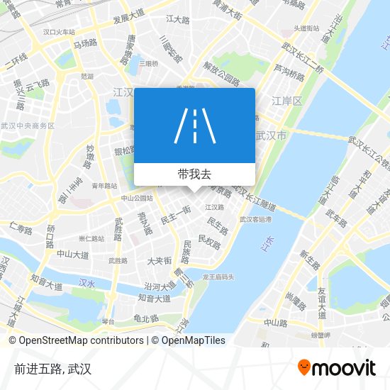 前进五路地图