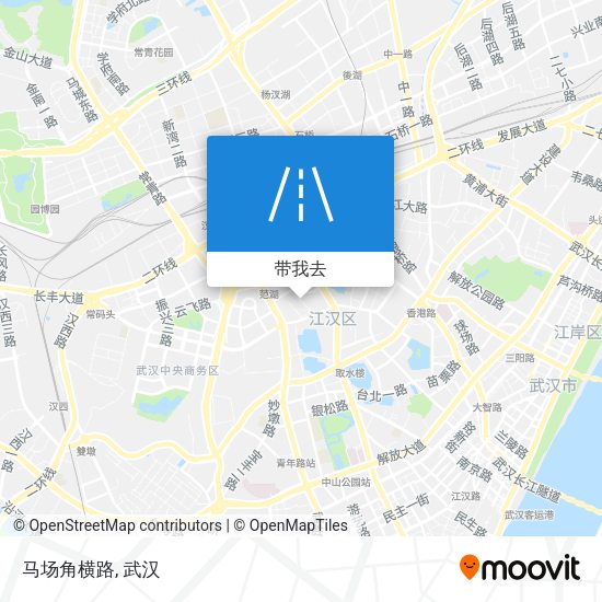 马场角横路地图