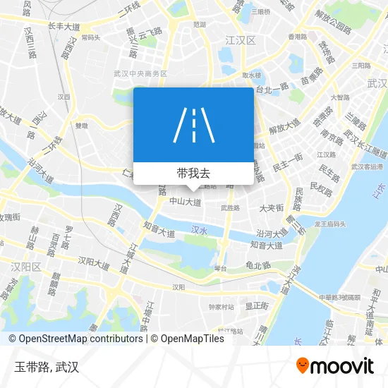 玉带路地图
