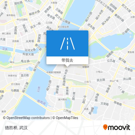 德胜桥地图
