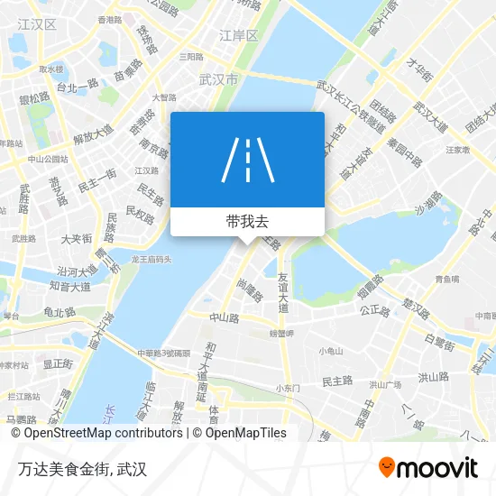 万达美食金街地图