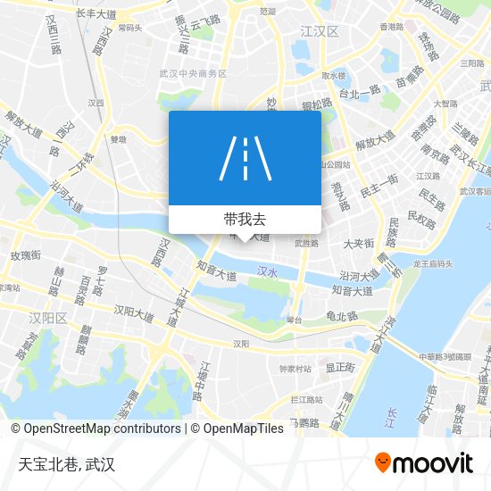 天宝北巷地图