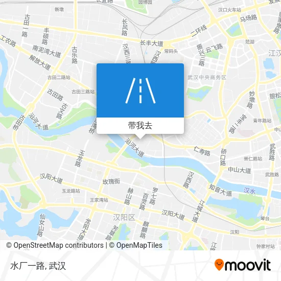 水厂一路地图