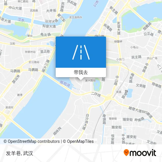 发羊巷地图
