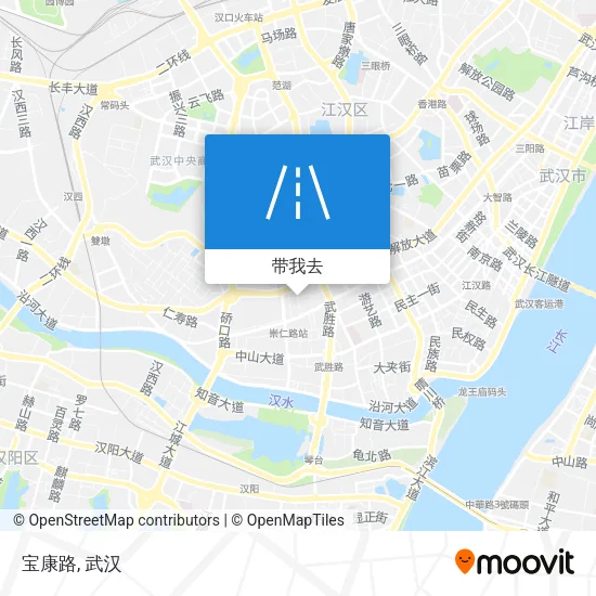 宝康路地图