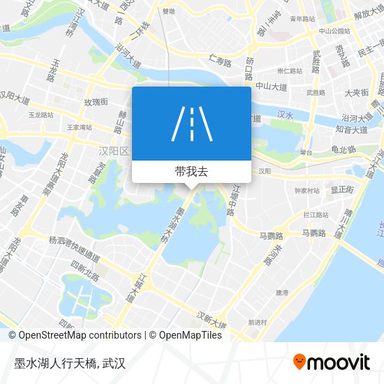 墨水湖人行天橋地图