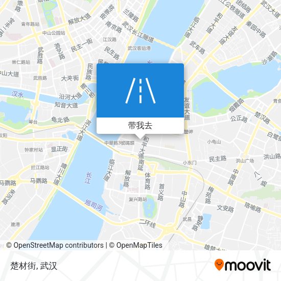楚材街地图