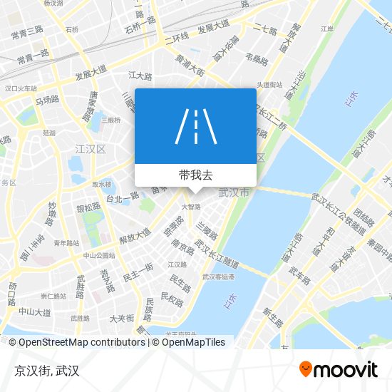 京汉街地图