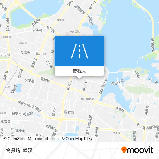 物探路地图
