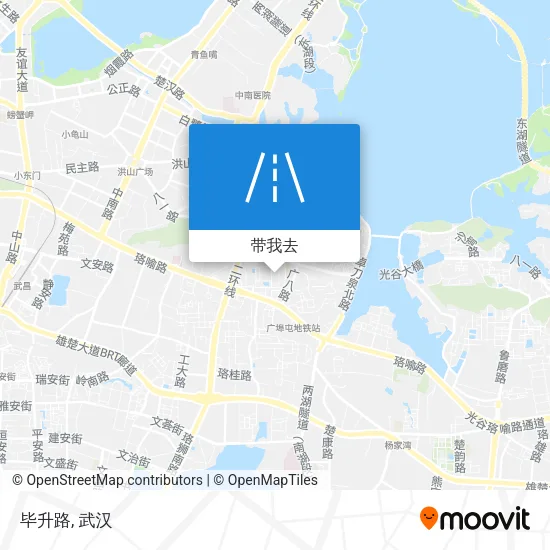 毕升路地图